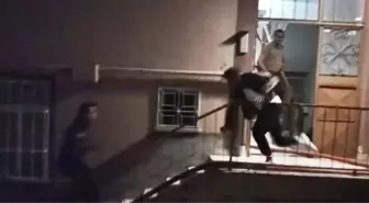 Çorum'da Apartmanda Yangın Paniği