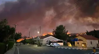 Güney Kıbrıs'ta Orman Yangınları: Köylere Tahliye Uygulandı