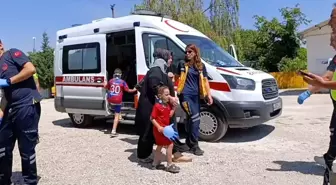 İnegöl'de Akülü Triportör Kontrolden Çıktı, 4 Yaralı