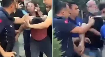 Zabıtalar, seyyar satıcıyı tekme tokat dövdü