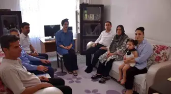 Kaymakam Başar, Sason'da şehit aileleri ve gazi aileleriyle araya geldi