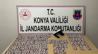 Konya'da Uyuşturucu Operasyonları: Kenevir ve Sentetik Ecza Ele Geçirildi