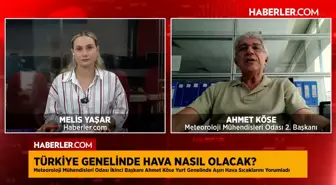 Meteoroloji Mühendisleri Odası 2. Başkanı Ahmet Köse: İstanbul'da sıcaklık 56 derece hissedilecek