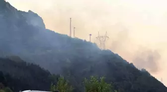 Sakarya'da Orman Yangını Kısmen Kontrol Altına Alındı