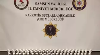 Samsun'da Narkotik Operasyonu: 7 Bin 336 Sentetik Ecza Ele Geçirildi