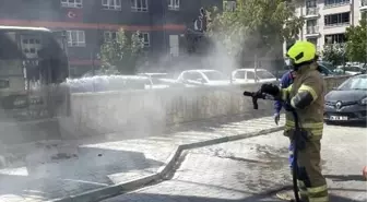 Balıkesir'de Elektrik Trafosunda Yangın