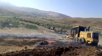 Hakkari'de Anız Yangını Kontrol Altına Alındı