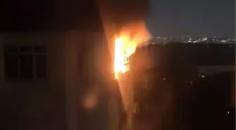 Avcılar'da Buzdolabı Yangını Paniğe Neden Oldu