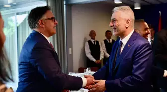 Ticaret Bakanı Bolat, AB Büyükelçileriyle bir araya geldi