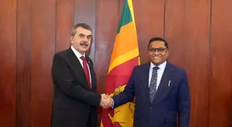 Milli Eğitim Bakanı Yusuf Tekin, Sri Lanka ile İşbirliği Görüşmesi Yaptı