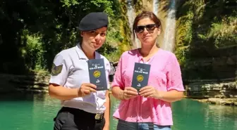 Sinop'ta Jandarma'dan Kadın Acil Destek Uygulaması Bilgilendirmesi