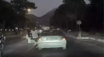 Fethiye'de Selektör Yüzünden Gerginlik: Araç Kamerasında Yaşanan Olay