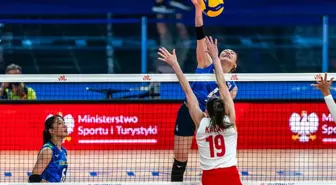 A Milli Kadın Voleybol Takımımız Japonya'ya 3-2 Yenildi