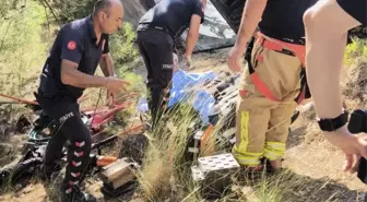 Manisa'da Greyder Devrildi, Operatör Hayatını Kaybetti
