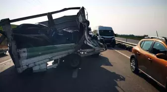 Bursa'da Kamyonet Kazası: Bir Yaralı