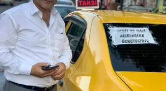 Karslı taksicilerden örnek davranış
