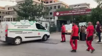 Orman Yangınında Şehit Olan Personellerin Naaşları Ankara'ya Getirildi