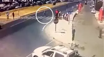 Tekirdağ'da Kırmızı Işıkta Karşıya Geçmeye Çalışan Yaya Ağır Yaralandı