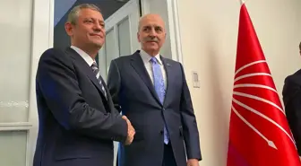 TBMM Başkanı Numan Kurtulmuş, CHP Genel Başkanı Özgür Özel'i Ziyaret Etti