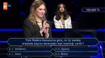Türk Medeni Kanunu'na göre, iki öz kardeş arasında kaçıncı dereceden kan hısımlığı vardır?
