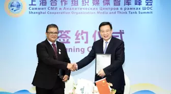 Medya Temsilcileri Shanghai İşbirliği Örgütü Zirvesi İçin Bir Araya Geldi