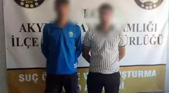 Akyurt'ta Camiye Yangın Tüpüyle Zarar Veren İki Şüpheli Gözaltına Alındı