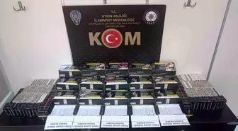 Aydın'da Kaçak Tütün Operasyonu: 13 Bin 680 Makaron Ele Geçirildi