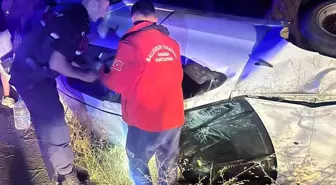 Balıkesir'de Tek Taraflı Trafik Kazası: 3 Yaralı