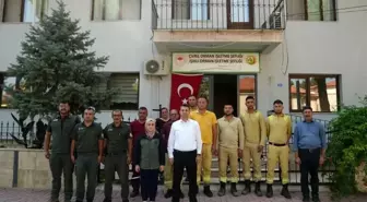 Çivril Kaymakamı Fatih Cıdıroğlu'ndan orman şefliklerine anlamlı ziyaret