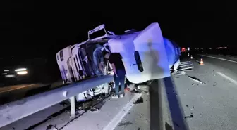 Kulu'da Tanker Kazası: Şoför Hayatını Kaybetti