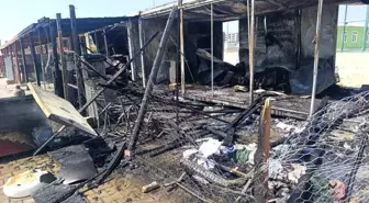 Adıyaman'da Yangın: İki İş Yeri Kullanılamaz Hale Geldi