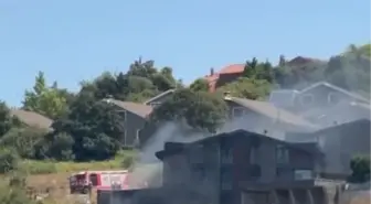 Sarıyer'de villada yangın-1