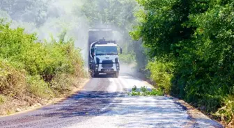 Sinop'ta Yol İyileştirme Çalışmaları Devam Ediyor
