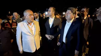 Bakan Tunç, Yangın Felaketini İnceledi