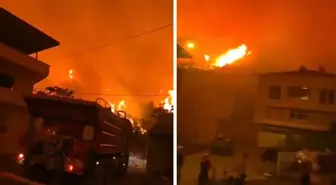 Bursa alevlere teslim! Gelen görüntüler çok vahim