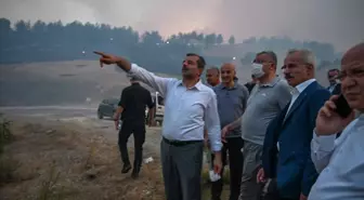 Bursa'da Yangın Nedeniyle Tahliyeler Başladı