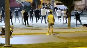 Edirne'de Parkta İki Grup Arasında Kavga