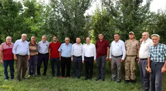 Oltu Kaymakamı Mustafa Çelik, İmam Evi İnşaatını Ziyaret Etti
