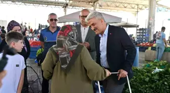 Kırıkkale Valisi Mehmet Makas Semt Pazarını Ziyaret Etti
