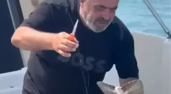 Edirne'de Nadir Görülen Kırlangıç Balığı, Oltaya Takıldı