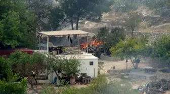 Mersin'de Orman Yangınına Müdahale Devam Ediyor