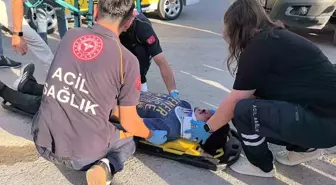 Bursa'da Motosiklet Taksi ile Çarpıştı, Sürücü Yaralandı