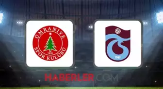 Trabzonspor Ümraniyespor maçı hangi kanalda? Trabzonspor Ümraniyespor canlı nereden izlenir, saat kaçta?