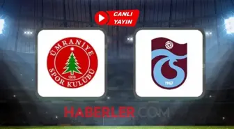 Trabzonspor - Ümraniyespor maçı ŞİFRESİZ CANLI İZLE! Trabzonspor Ümraniyespor maçı hangi kanalda, İLK 11'LER KİM?