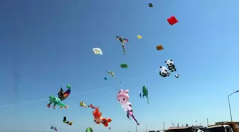Trakya Uçurtma Festivali Renkli Görüntülere Ev Sahipliği Yaptı