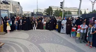 Van'da Gazze İçin Basın Açıklaması Düzenlendi