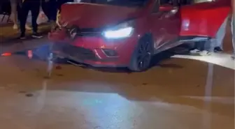 İnegöl'de Zincirleme Kaza: 4 Yaralı