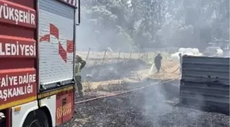 Bandırma'da Anız Yangını Kontrol Altına Alındı