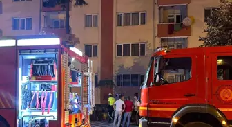 Bolu'da 5 Katlı Apartmanda Yangın Korkuttu