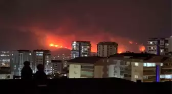 Bursa'da Yangın: Kestel ve Gürsu Arasındaki Ormanlık Alan Alev Alev